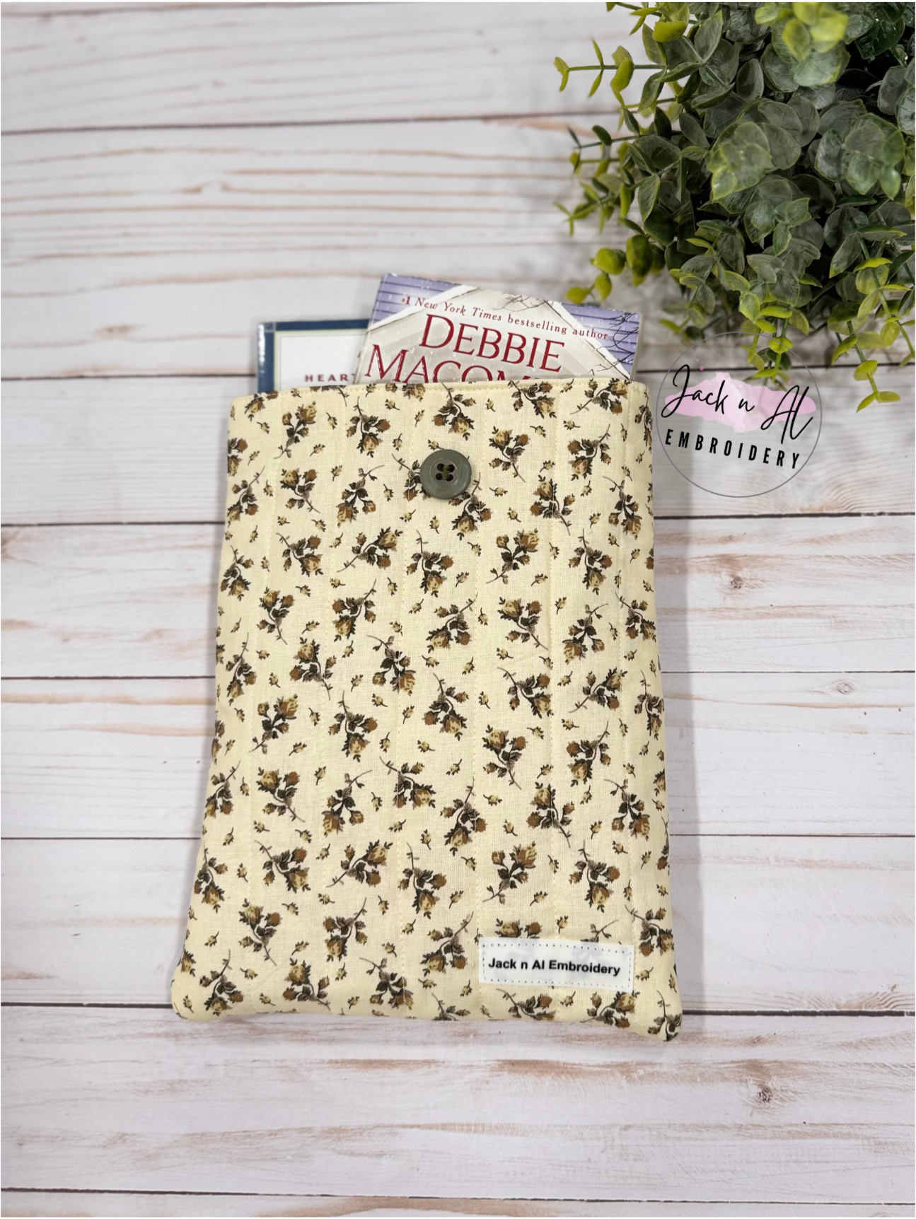 Falling for Fall Quilted Book Cover Sleeve