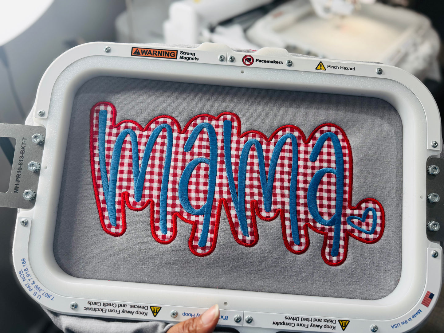 Checkered Mama Sweatshirt