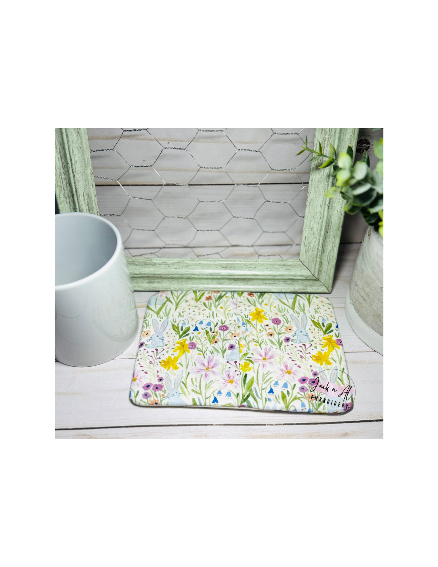 Happy Easter Mug Rug