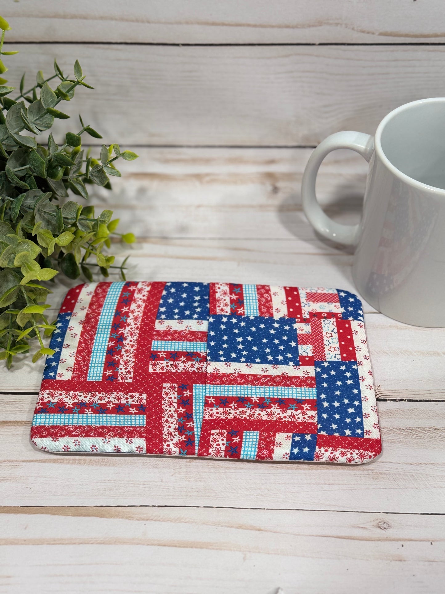 USA 250th Anniversary Mug Rug