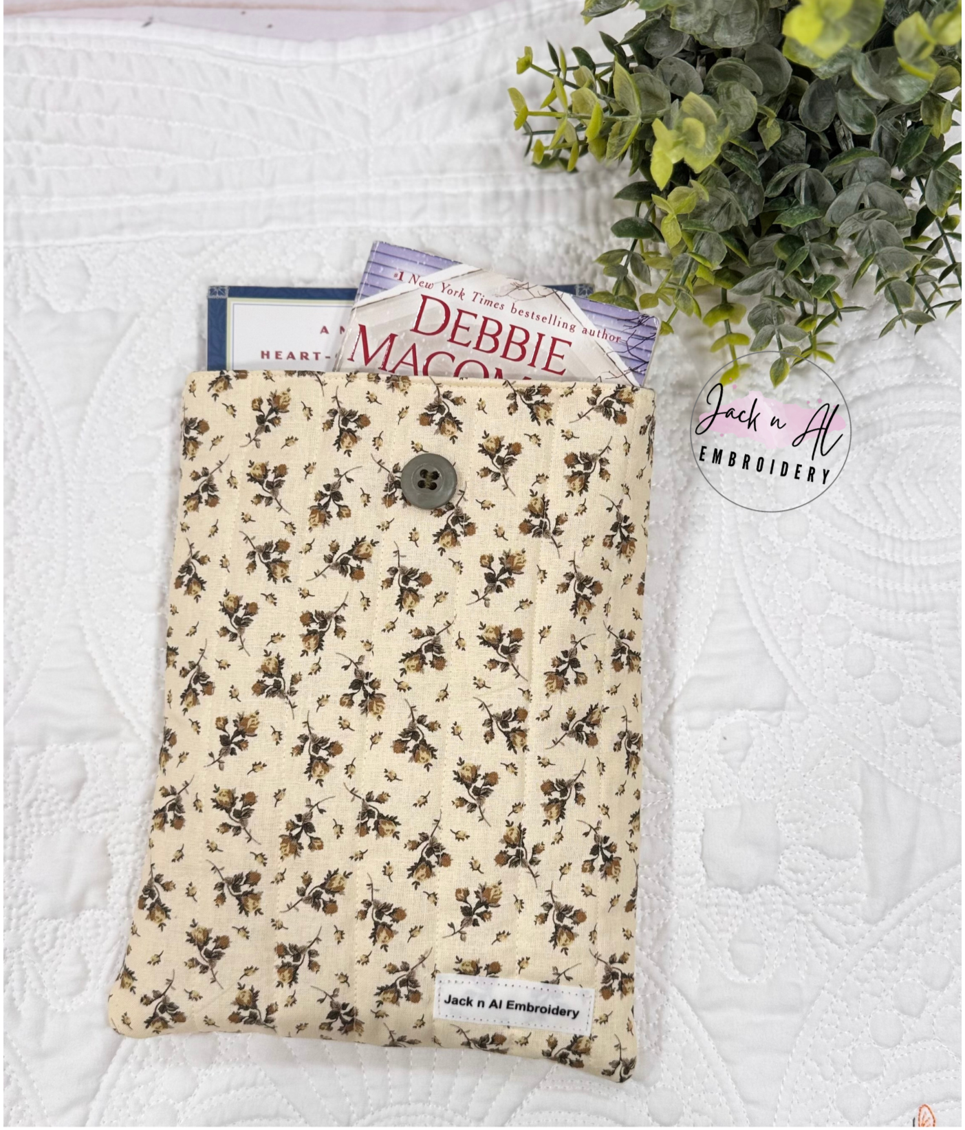 Falling for Fall Quilted Book Cover Sleeve