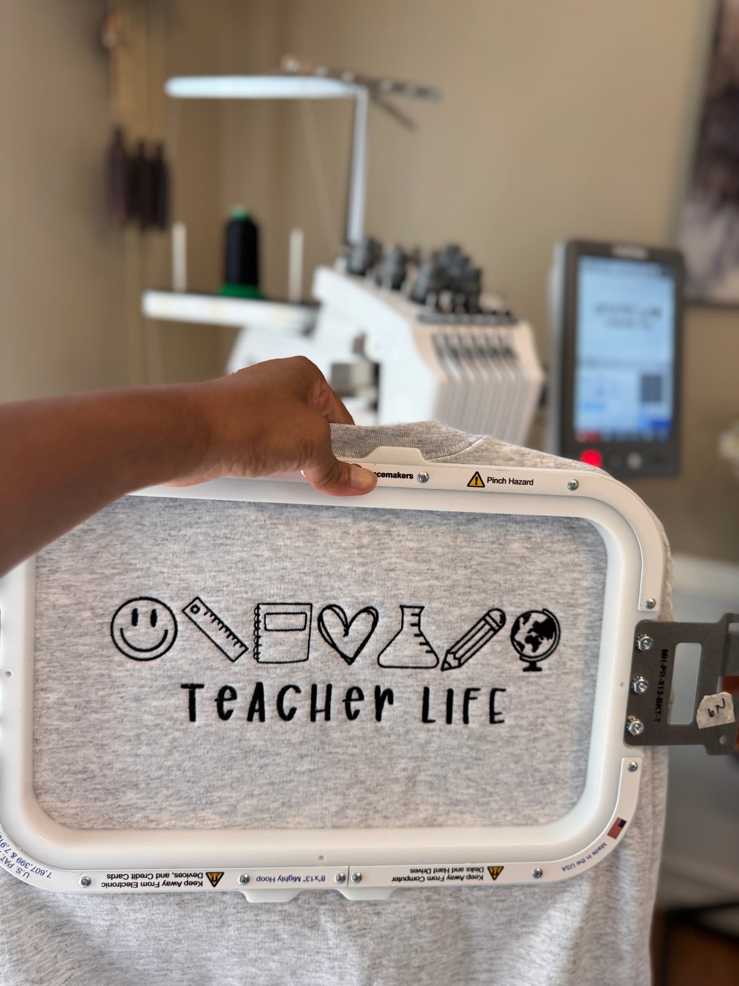 Teacher Life Icon Sweatshirt