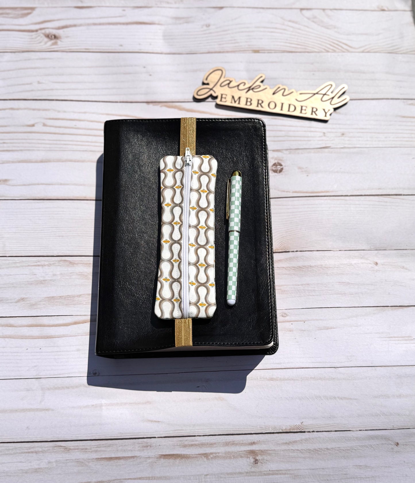 Golden Treasure Pen Holder