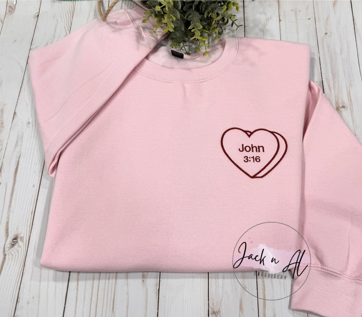 Candy Heart John 3:16