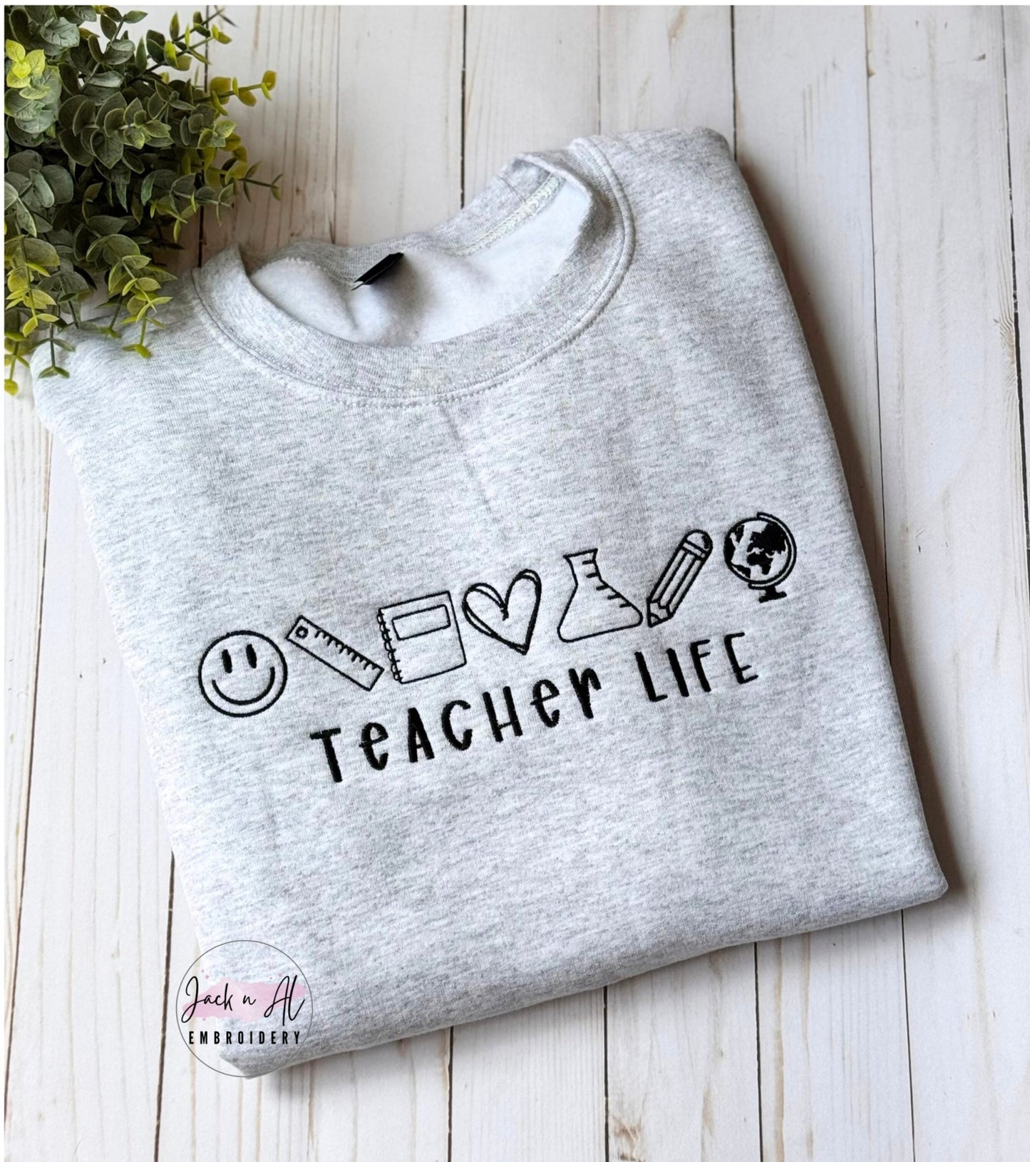 Teacher Life Icon Sweatshirt