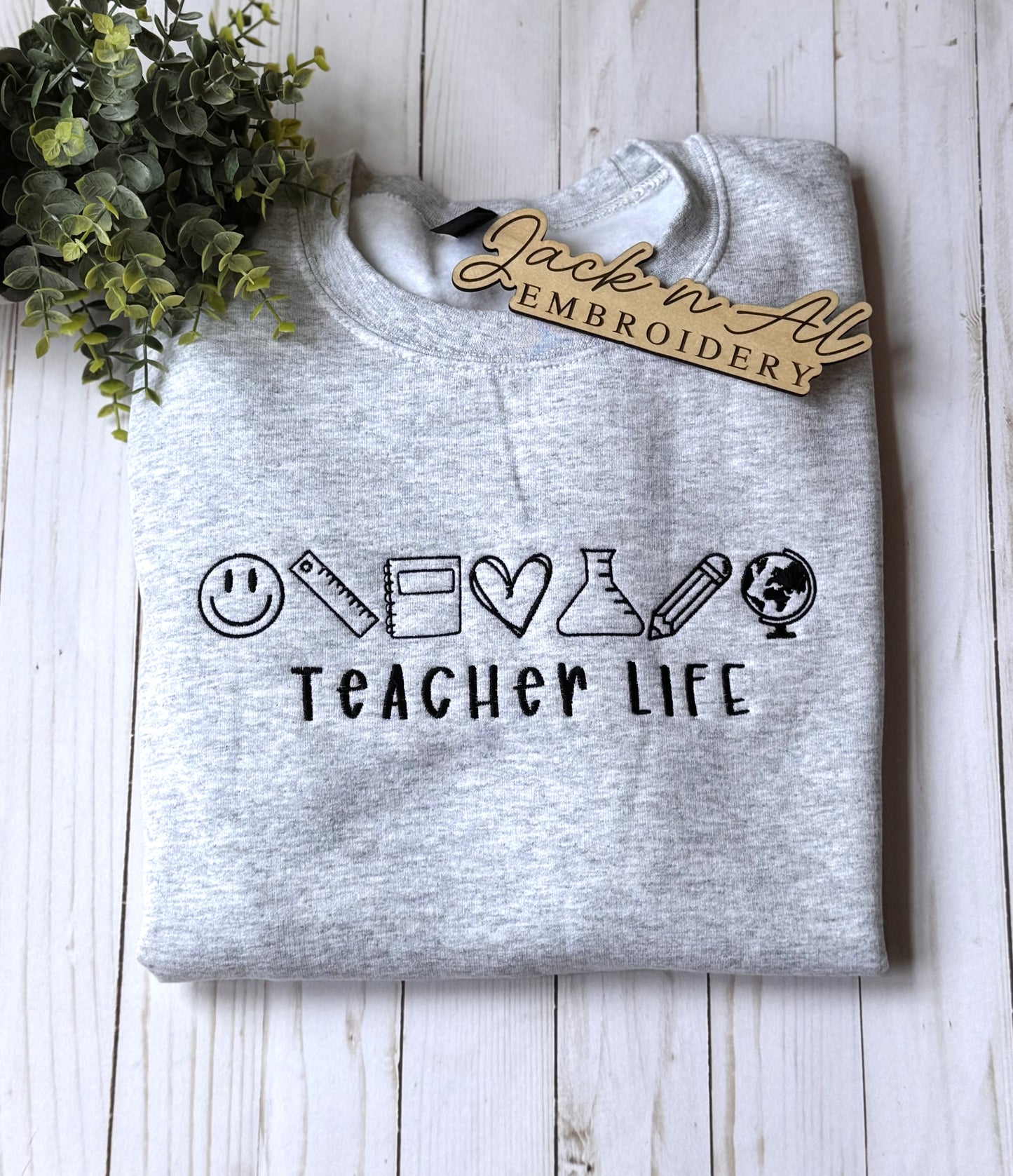 Teacher Life Icon Sweatshirt