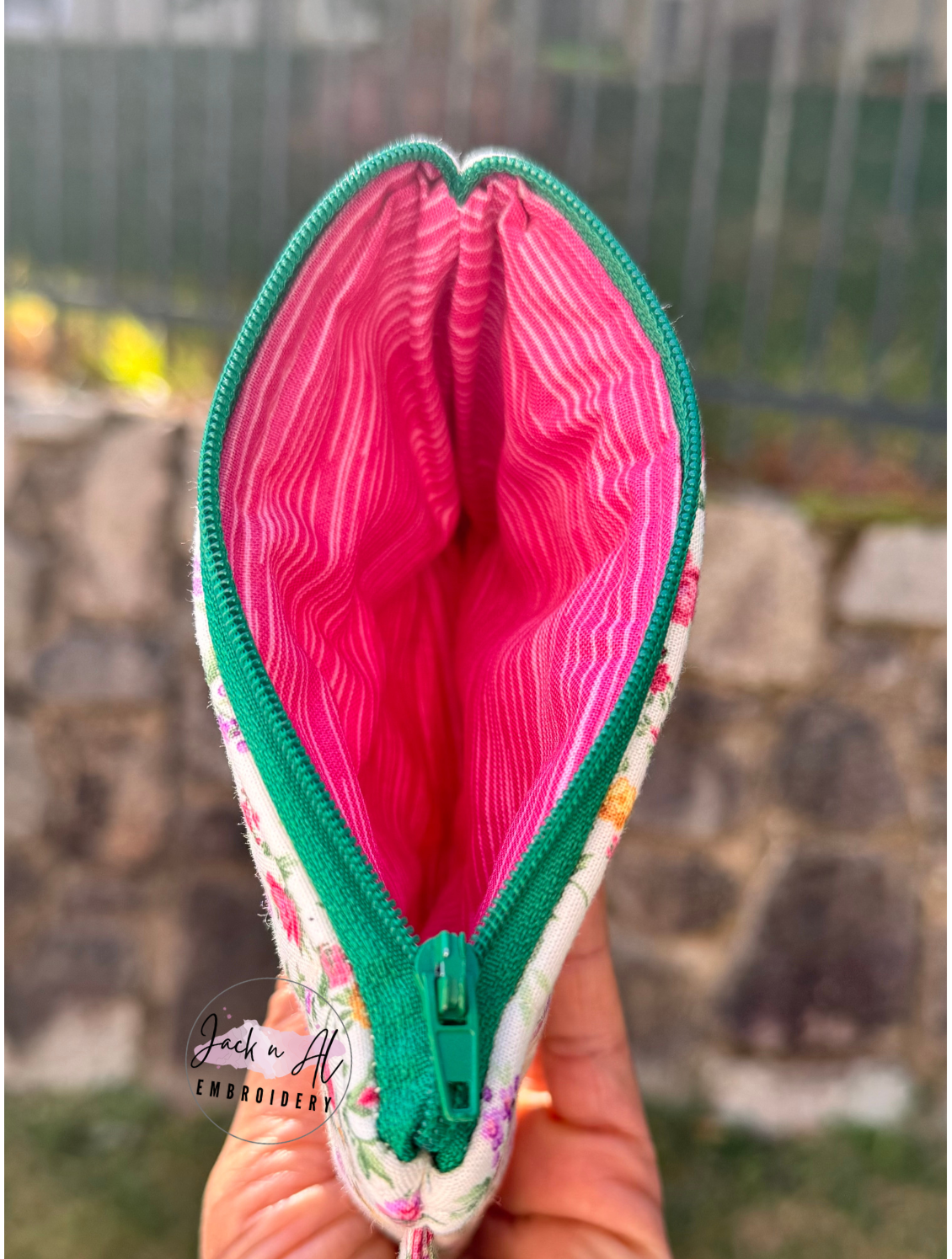 The Spring Bouquet Zippered Pouch