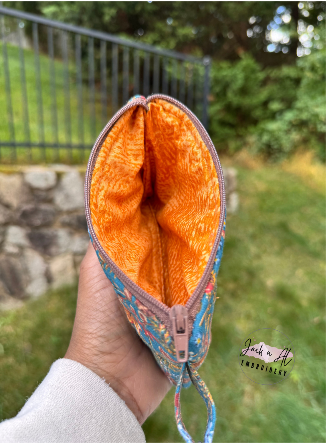 The Harvest Breeze Zippered Pouch