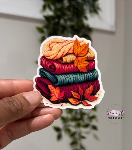 Fall Sweater Sticker