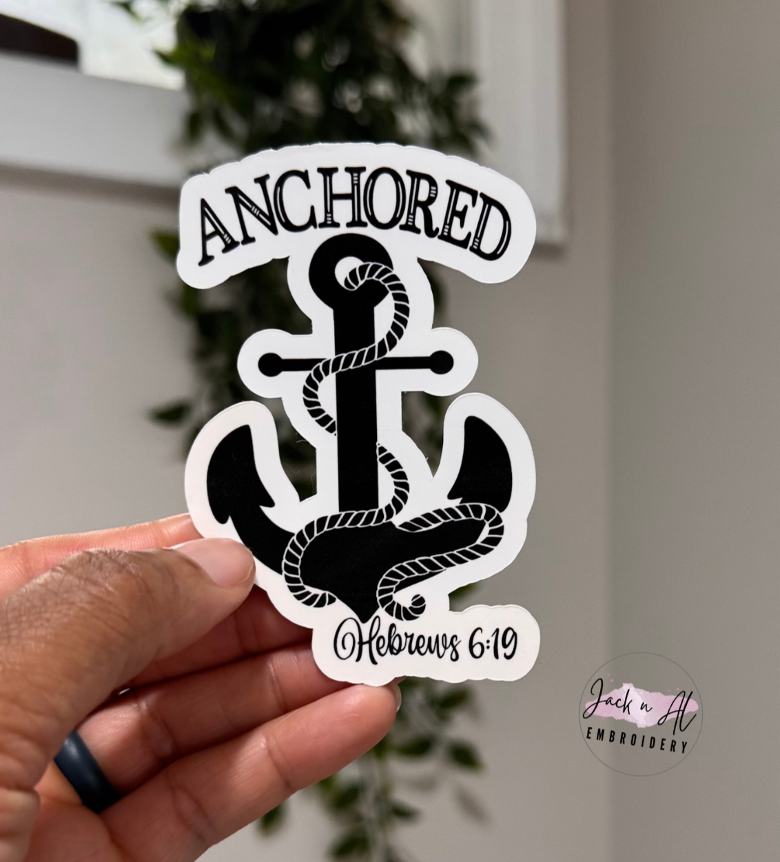 Anchored Sticker