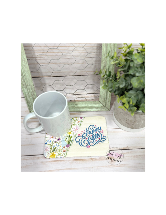 Happy Easter Mug Rug