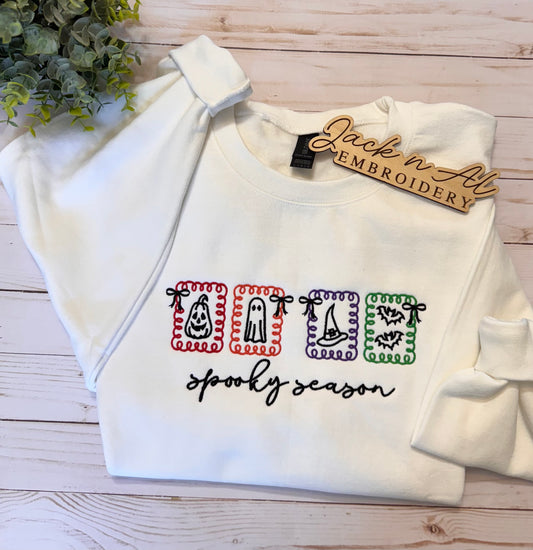 Spooky Season Halloween Icons Sweatshirt