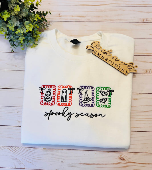 Spooky Season Halloween Icons Sweatshirt