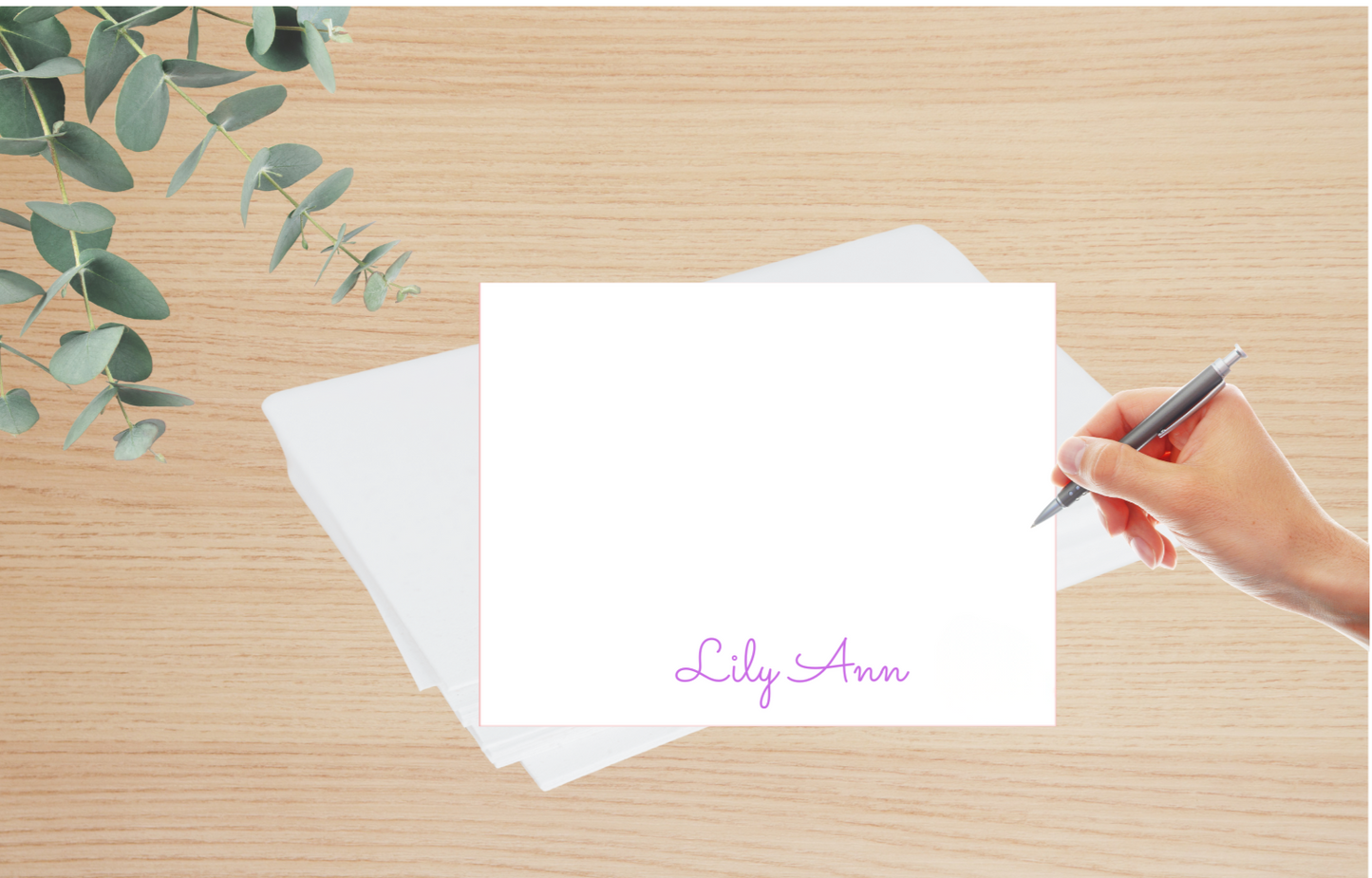 Personalized Note Card Set