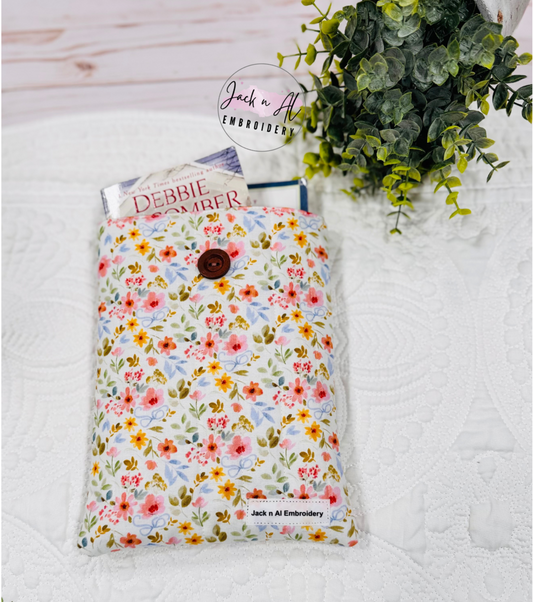 The In Bloom Quilted Book Cover Sleeve