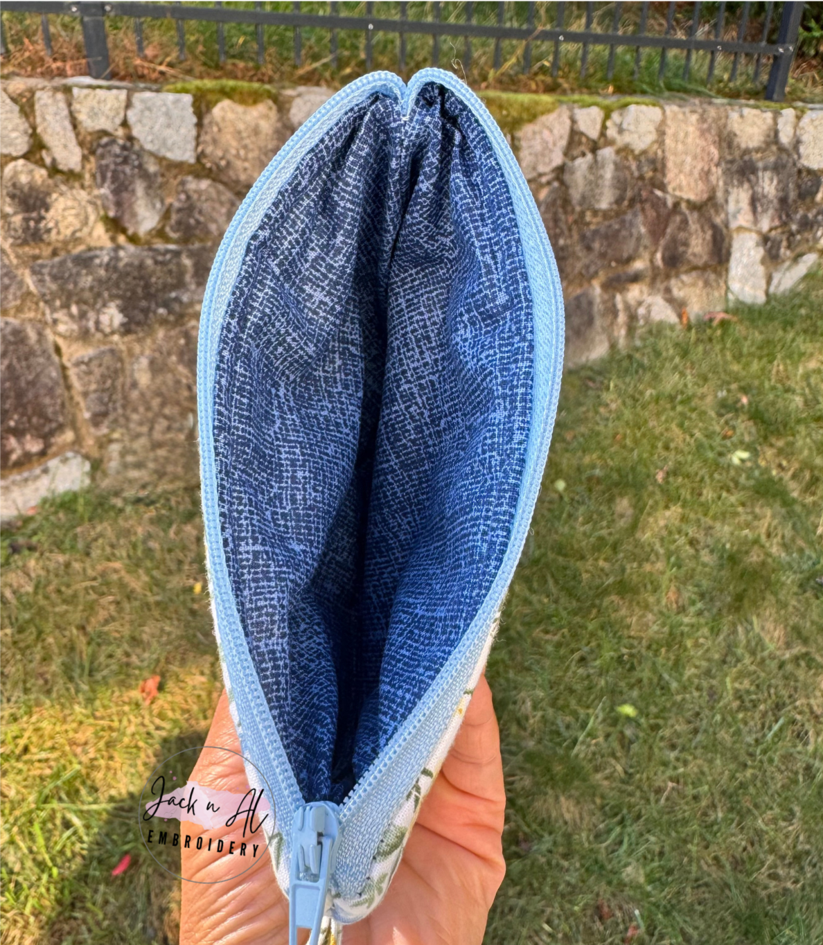 The Meadow Floral Zippered Pouch