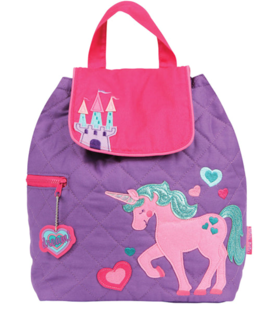 Personalized Quilted Backpack by Stephen Joseph