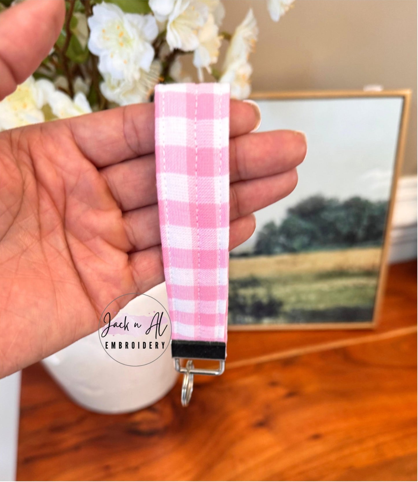 The Buffa Luxe Keychain Wristlet