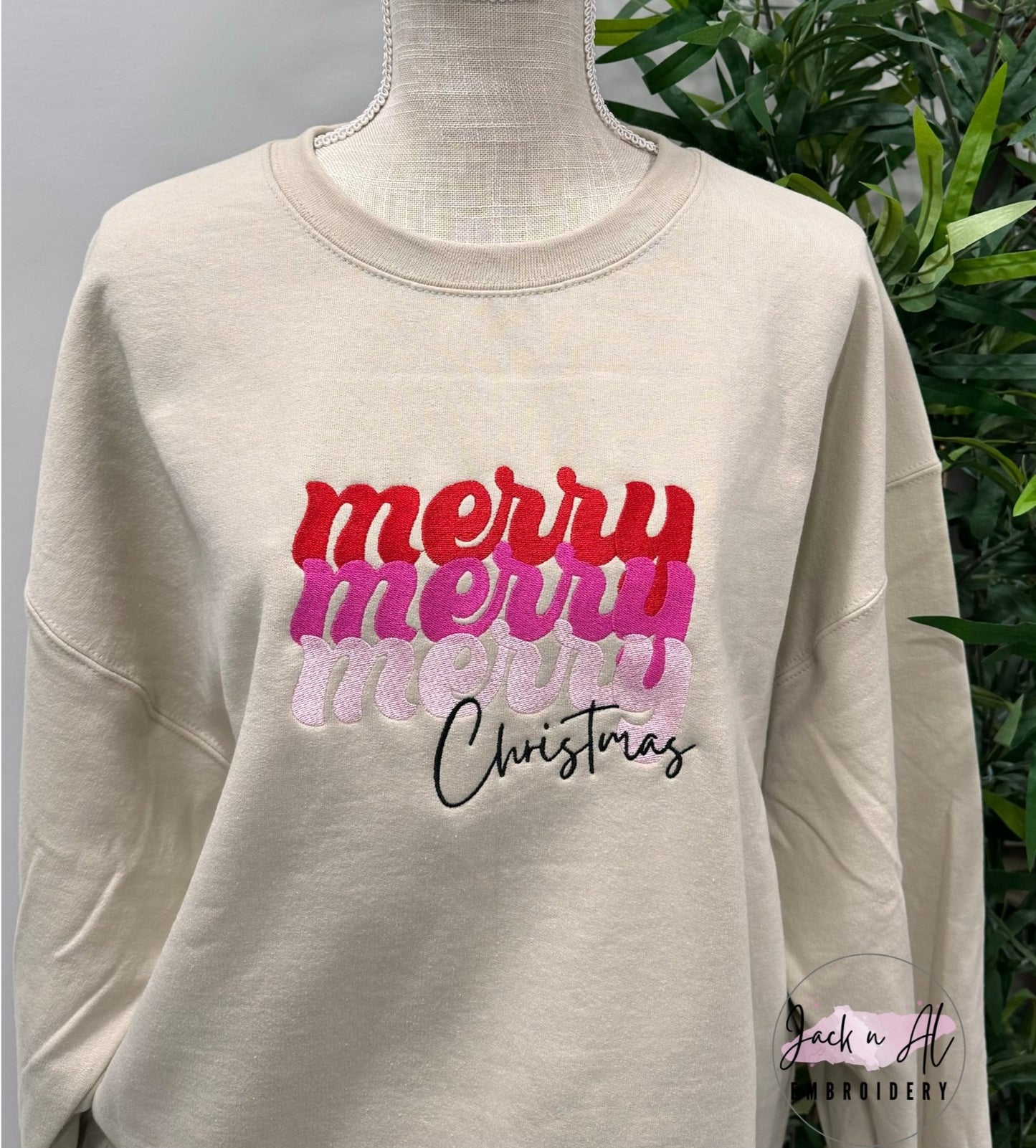 Merry Merry Merry Christmas Sweatshirt