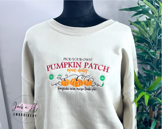 Pick Your Own Pumpkin Patch Sweatshirt