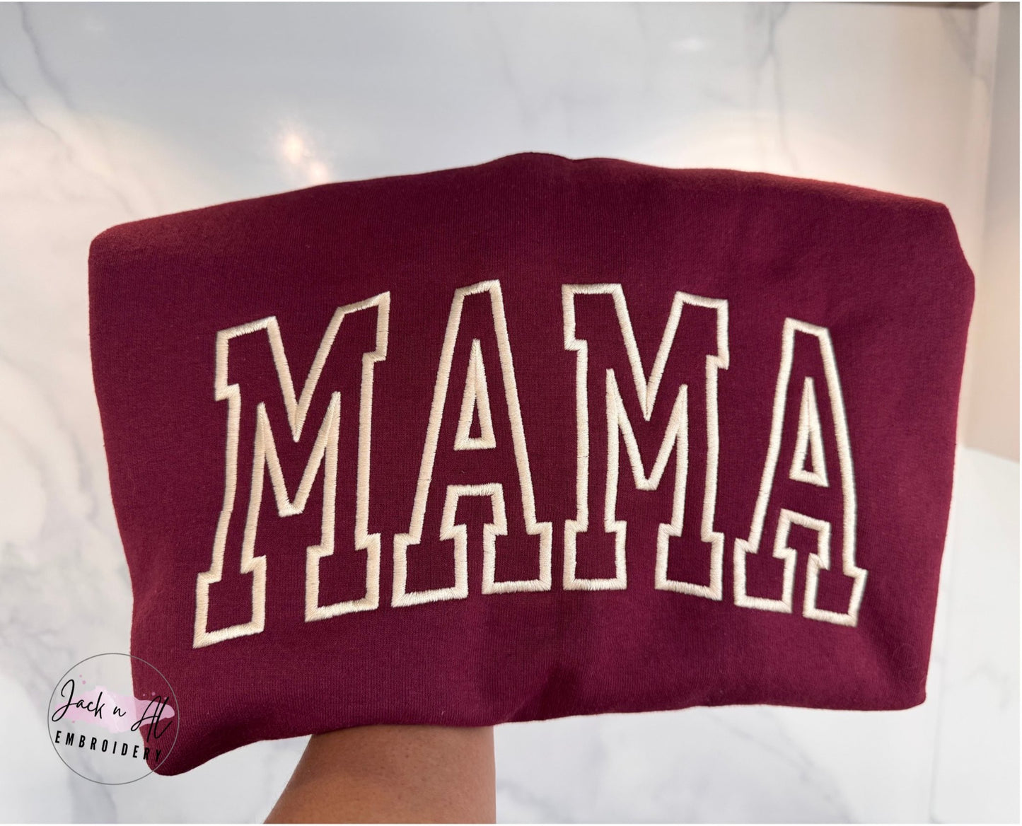 Mama Embroidered Sweatshirt