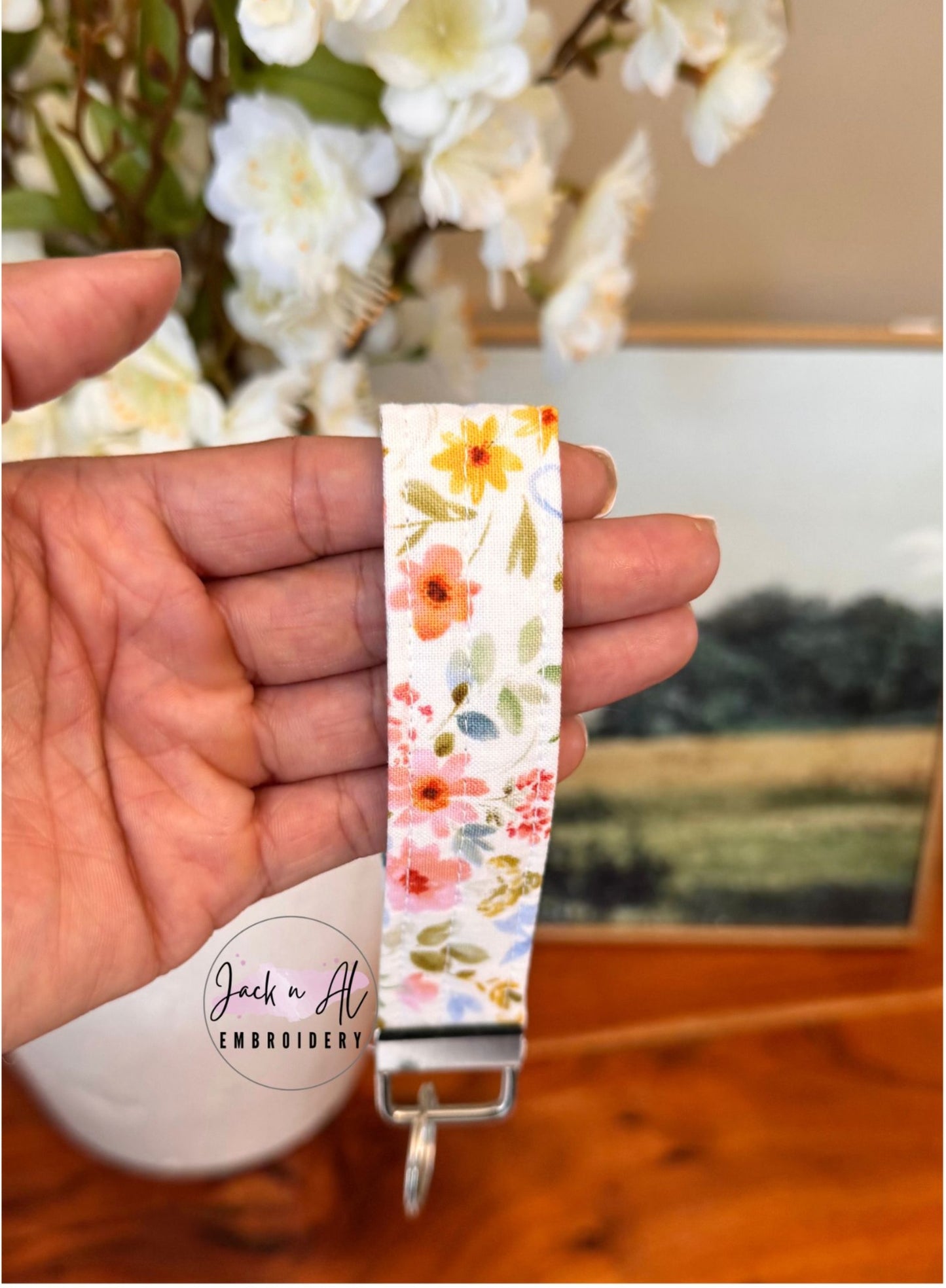 The In Bloom Keychain Wristlet